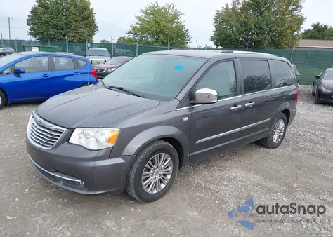 2014 Chrysler Town & Country Touring-L 30Th Anniversary из США, поврежденный, VIN 2C4RC1CG7ER330356